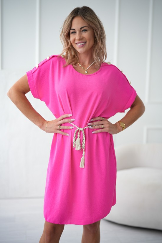 Kleid mit String – rosa