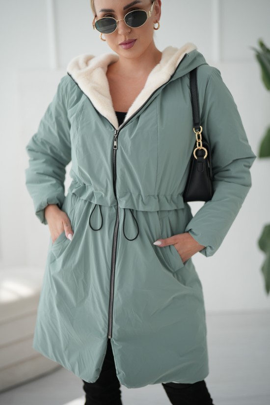 Warme Parka-Jacke