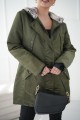 Parka-Jacke mit Hosenträgern