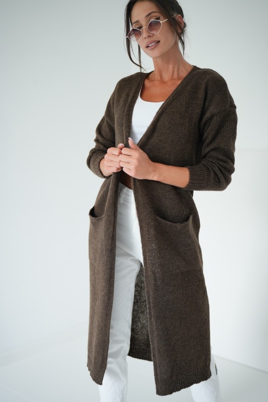 Strickjacke mit Taschen