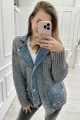 Pullover mit Denim